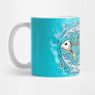 Swimming Bone Fish Mug